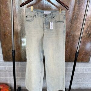 Topshop | Light Blue Relaxed Denim